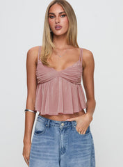 Corella Top Mauve
