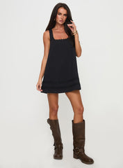 Alanah Mini Dress Black Tall