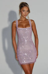 Petra Mini Dress - Pink