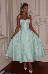 Amity Midi Dress - Mint