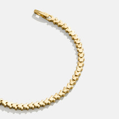Mickey Mouse Disney Repeating Tennis Bracelet - Gold