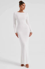 Anastassia Maxi Dress - Ivory
