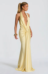 Linette Gown - Lemon
