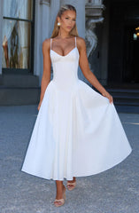 Emerson Midi Dress - Ivory