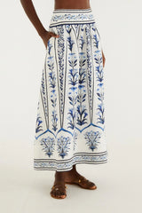 Off-White Flowers Arch Maxi Skirt