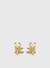 Billini Dalella Thong Heels Gold Metallic