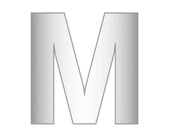 M - Silver