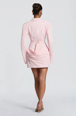 Susie Mini Dress - Blush
