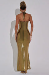 Chrishelle Maxi Dress - Gold