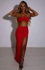 Mariana Maxi Skirt - Red